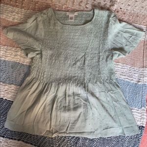 Urban Romantics Smocked Top